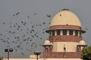 New Delhi: A view of the Supreme Court of India in New Delhi, Monday, Nov 12, 2018. (PTI Photo/ Manvender Vashist) (PTI11_12_2018_000066B)