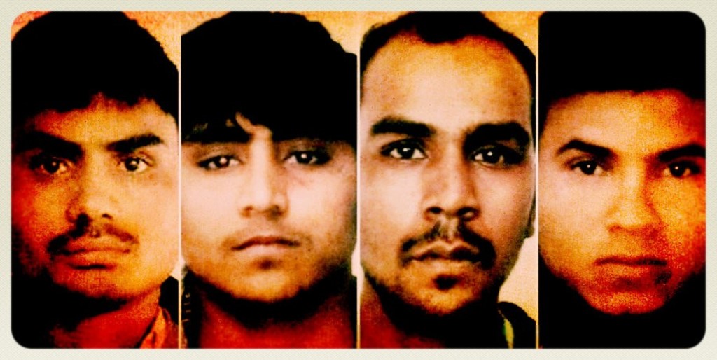 निर्भया सामूहिक बलात्कार मामले के दोषी अक्षय कुमार सिंह, विनय शर्मा, मुकेश सिंह और पवन गुप्ता (बाएं से दाएं). (फोटो: पीटीआई)