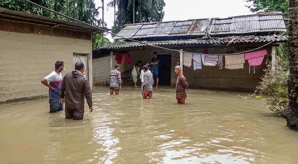 Assam Floods 2020 Pti 9 