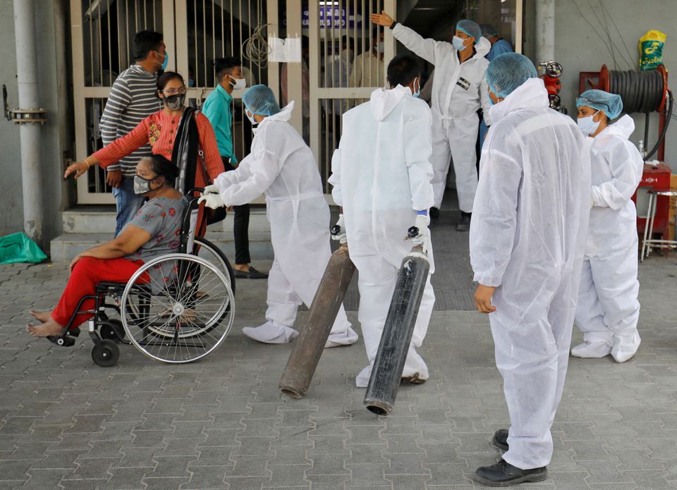 हरियाणा: बीते दो दिनों में कथित तौर पर ऑक्सीजन की कमी से 13 लोगों की मौत