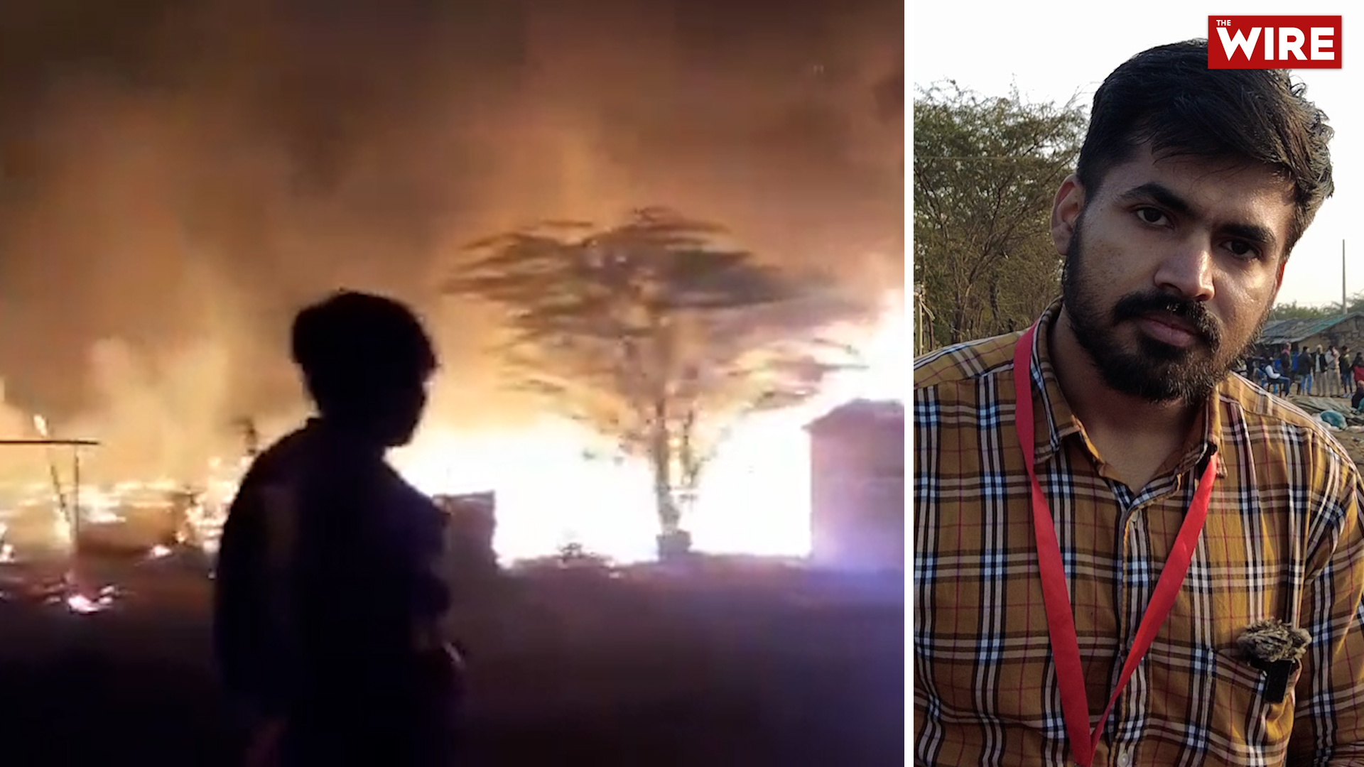 हरियाणा: आग की चपेट में ख़ाक हुआ रोहिंग्या मुसलमानों का कैंप, क्या हैं ज़मीनी हालात