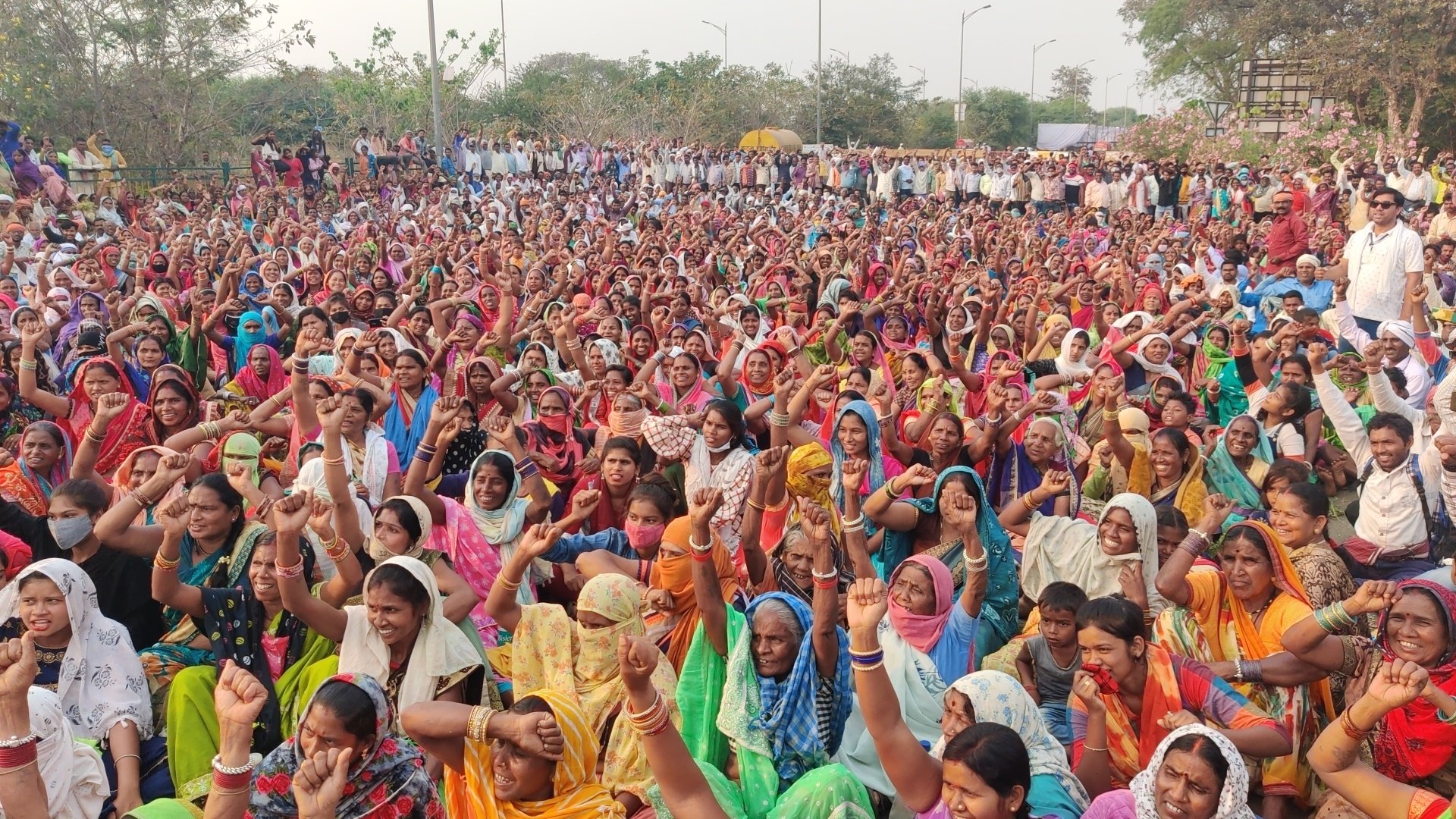 छत्तीसगढ़: नवा रायपुर परियोजना से प्रभावित किसान की विरोध प्रदर्शन के दौरान मौत