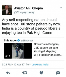 Chopra-Tweet