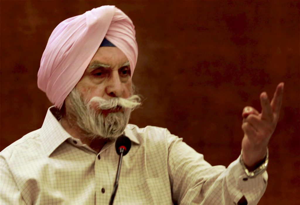 New Delhi: File photo of former Punjab DGP KPS Gill who passed away at a hospital in New Delhi on Friday. He was 82. PTI Photo by Atul Yadav (PTI5_26_2017_000087A)