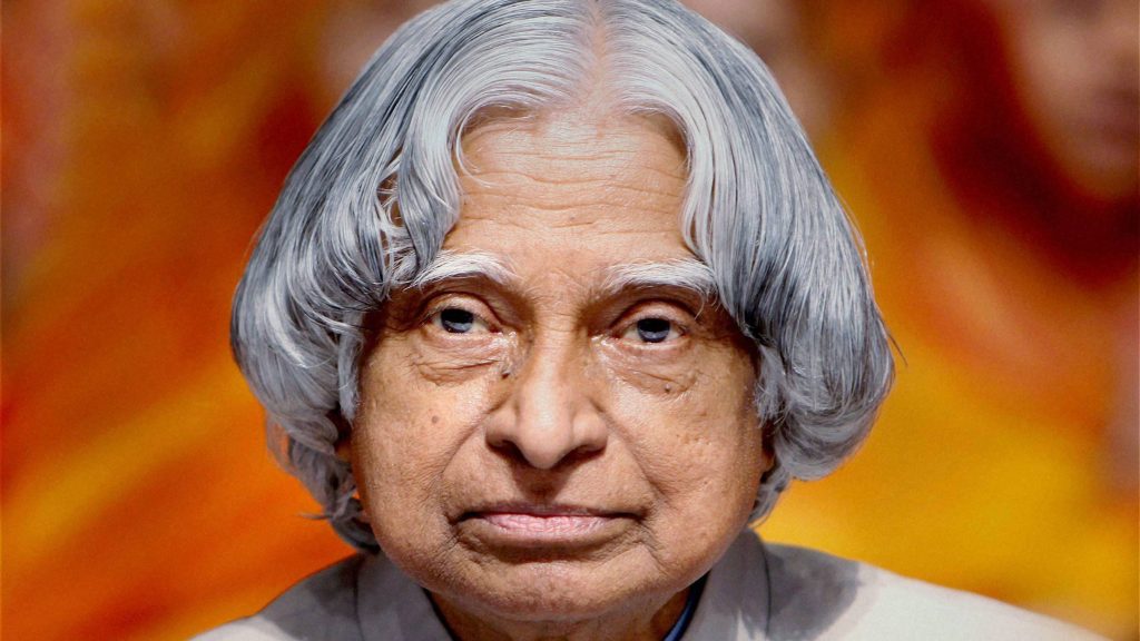New Delhi : File photo of former president APJ Abdul Kalam who passed away in Shillong on Monday. He was 83. PTI Photo (PTI7_27_2015_000269B)