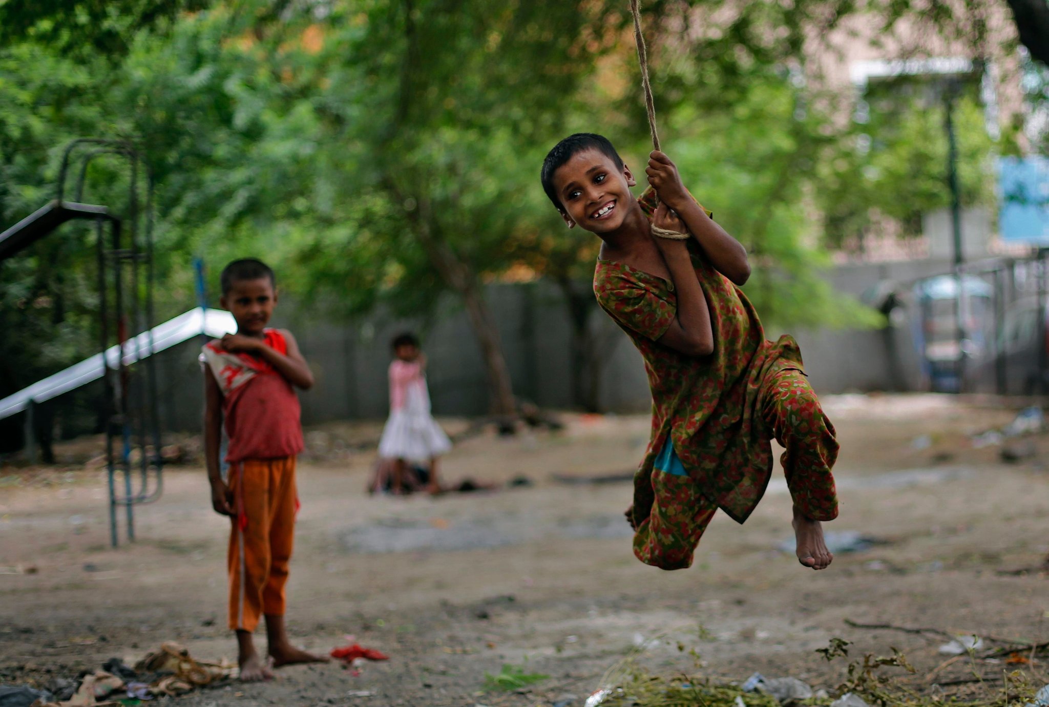 Girl in a park Photo by Adnan Abidi Reuters