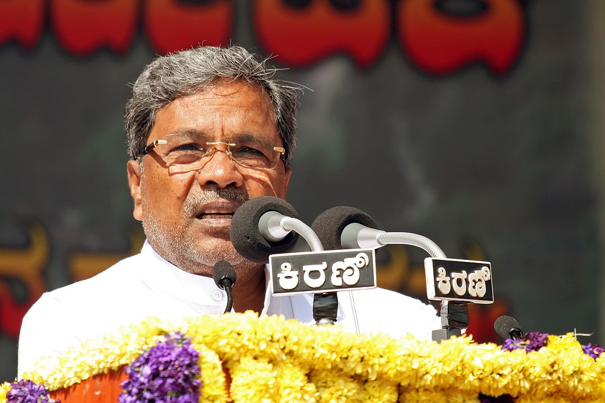 कर्नाटक के मुख्यमंत्री सिद्धारमैया. (फोटो साभार: विकिपीडिया)