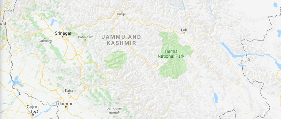 Jammu Kashmir MAP