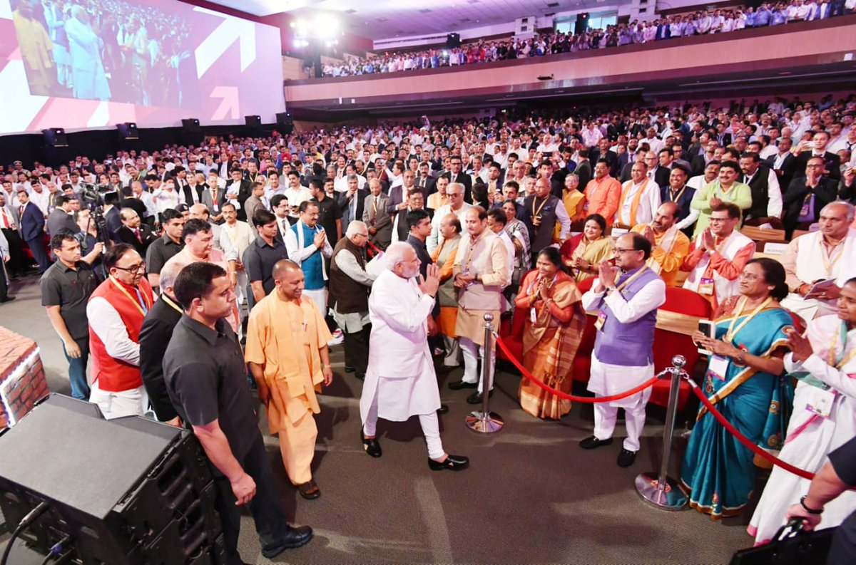 Modi In Lucknow Narendra Modi Twitter