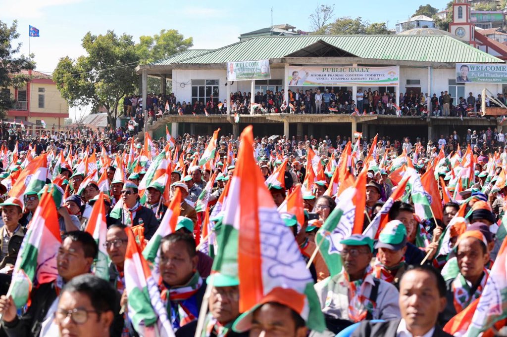 Congress Rahul Gandhi Rally Mizoram 2 Twitter congress