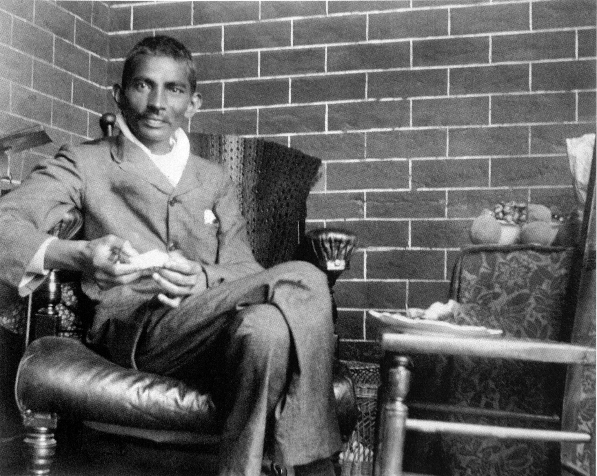 As a young lawyer in South Africa, Gandhi took up the fight against racial oppression. Image: Photographer unknown/Wikimedia Commons
