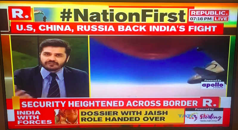 Air Strike Republic Tv