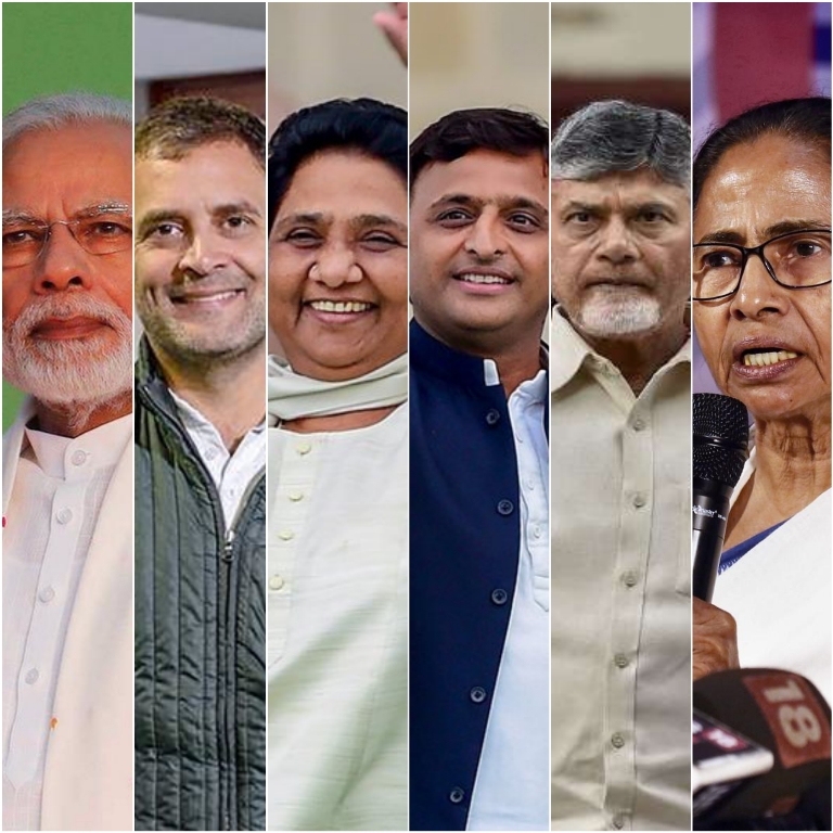 General Elections 2019 collage