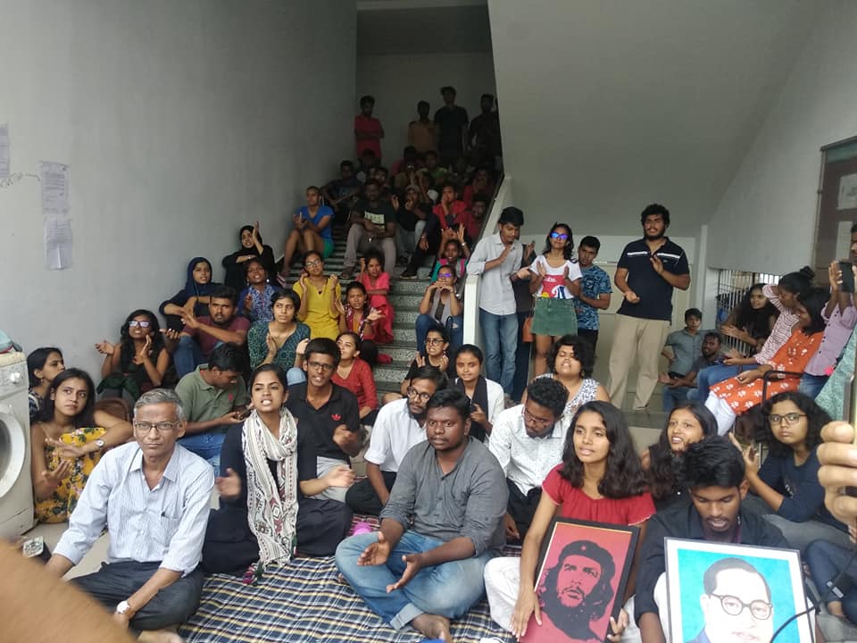 Tiss hyderabad Students Protest Fb