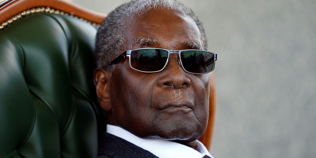 जिम्बाब्वे के पूर्व राष्ट्रपति रॉबर्ट मुगाबे. (फोटो: रॉयटर्स)