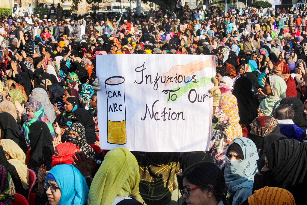 भारत के विभिन्न शहरों में नागरिकता संशोधन कानून के खिलाफ लगातार प्रदर्शन चल रहा है. (फोटो: पीटीआई)