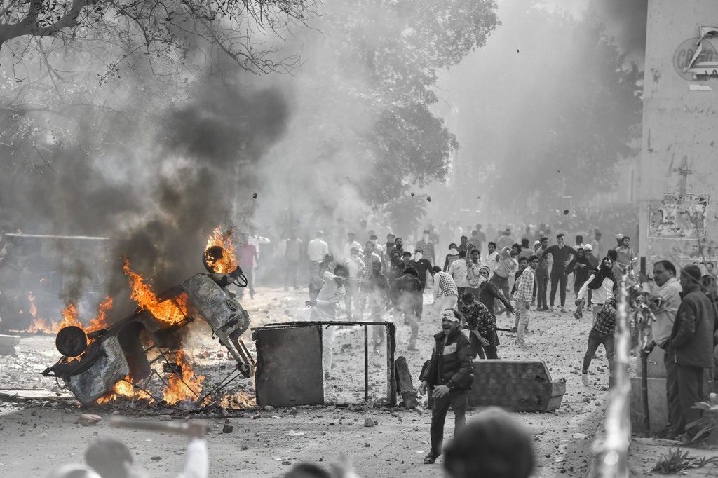 फरवरी 2020 में उत्तर-पूर्वी दिल्ली में हुई हिंसा. (फाइल फोटो: पीटीआई)