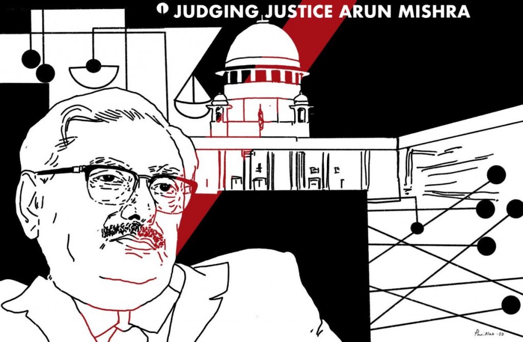 Arun-Mishra Series Illustration By Pariplab The Wire