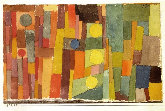 In the Style of Kairouan (1914) by Paul Klee. (साभार: Wiki Art)