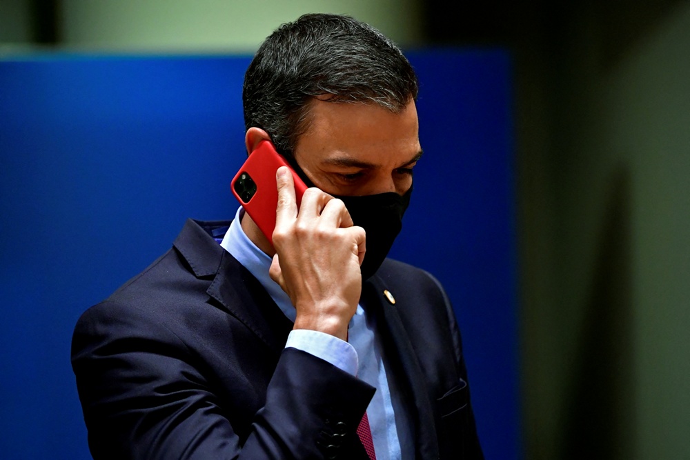 स्पेन: साल 2021 में प्रधानमंत्री और रक्षा मंत्री के फोन को पेगासस स्पायवेयर से निशाना बनाया गया