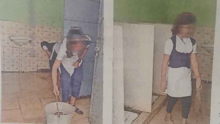 एमपी: स्कूल शौचालय की सफाई करती लड़कियों की तस्वीर आने के बाद मंत्री ने दिए जांच के आदेश